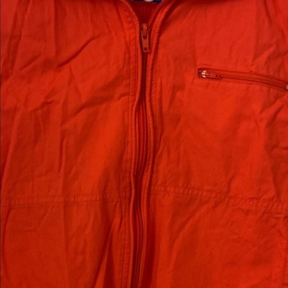 Vintage. R & R. Orange vest - Picture 5 of 9
